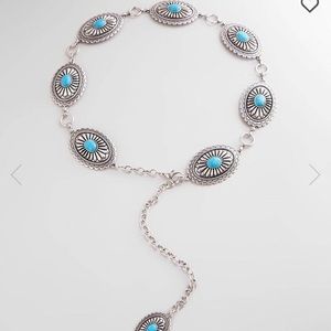 Ariat Turquoise Chain Concho Belt